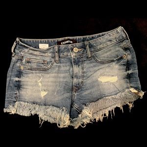 Jean shorts. Express. Size 4.